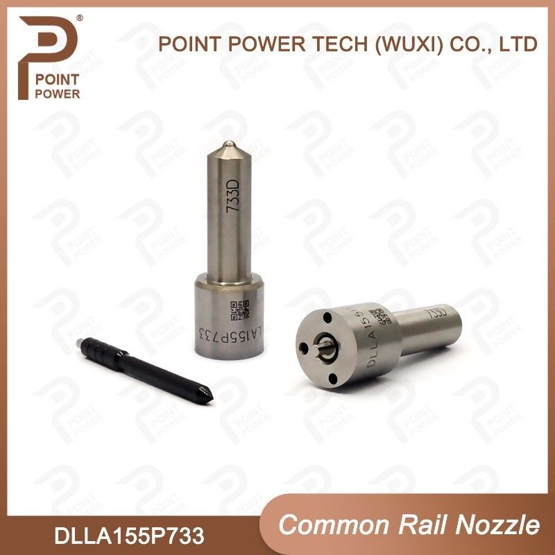 DLLA155P733 密集型コモンレール注射器ノズル 高速鋼 注射器用 095000-0245 応用 HINO 700
