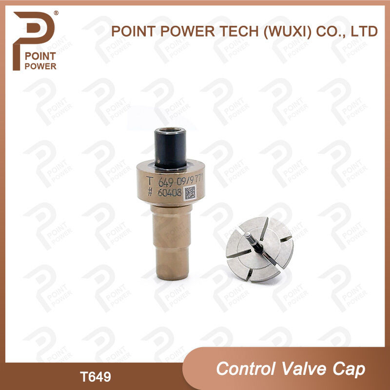 T649 Common Rail Injector Control Valve Cap For Injector 0445110993 / 994 / 33800-4A200