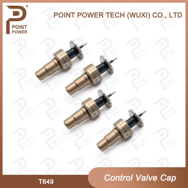 T649 Common Rail Injector Control Valve Cap For Injector 0445110993 / 994 / 33800-4A200
